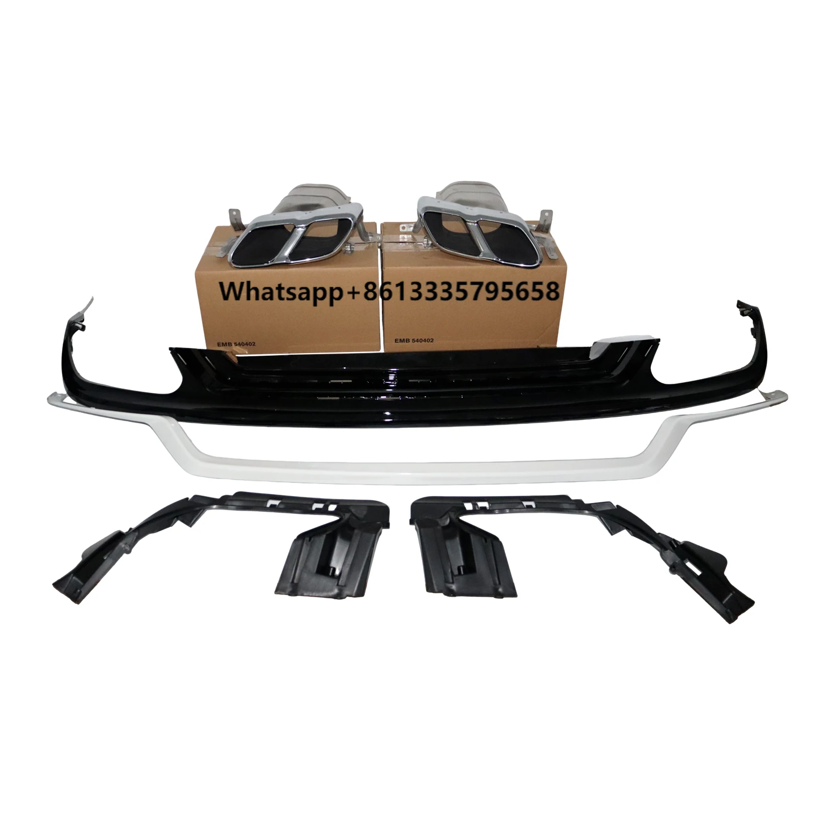 

Suitable for V60 23 New Luxury Version with Hidden Exhaust and Sport Version with Rear Lip and Four Outlet Tailpipe