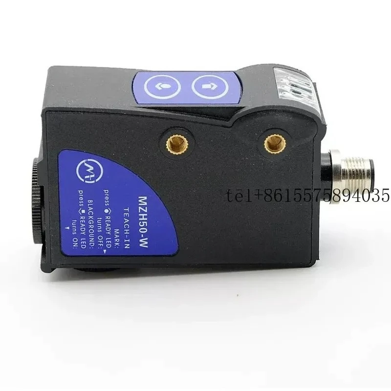 hot MZH50-W-RGB color label sensor HW50-W-rgb sensor, tracking photoelectric eye, replacing TL50-W