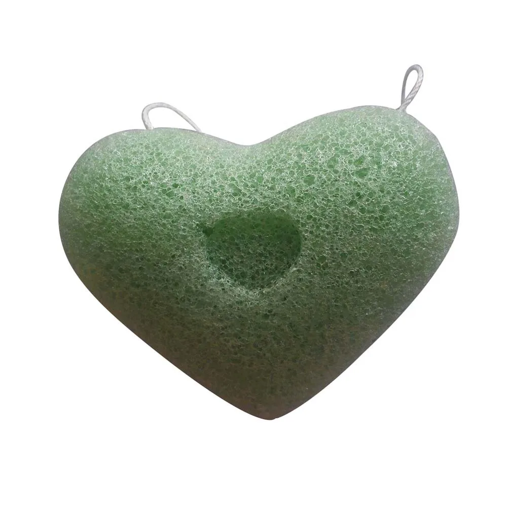 

5Pcs Sponge Loving Heart Facial Cleanser Bamboo Charcoal Face Cleansing Sensitive Skin Massage Tools