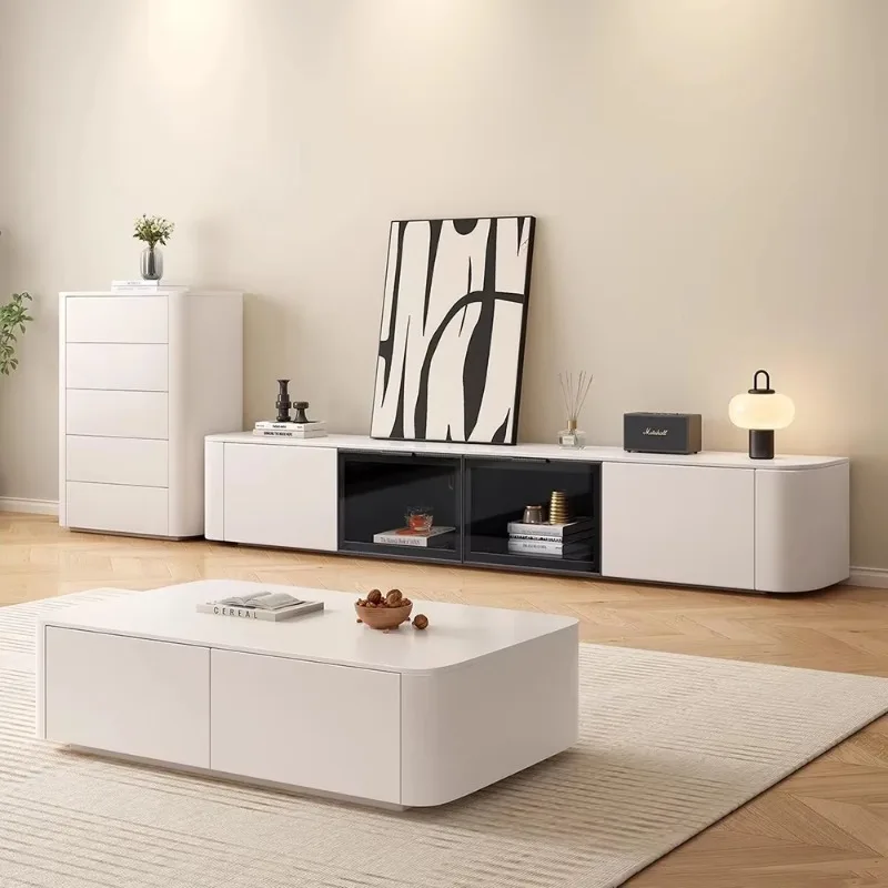 クラシックトレンディテレビスタンド収納美容美的デザイナーテレビスタンド引き出し高級 Muebles テレビリビングルーム家具