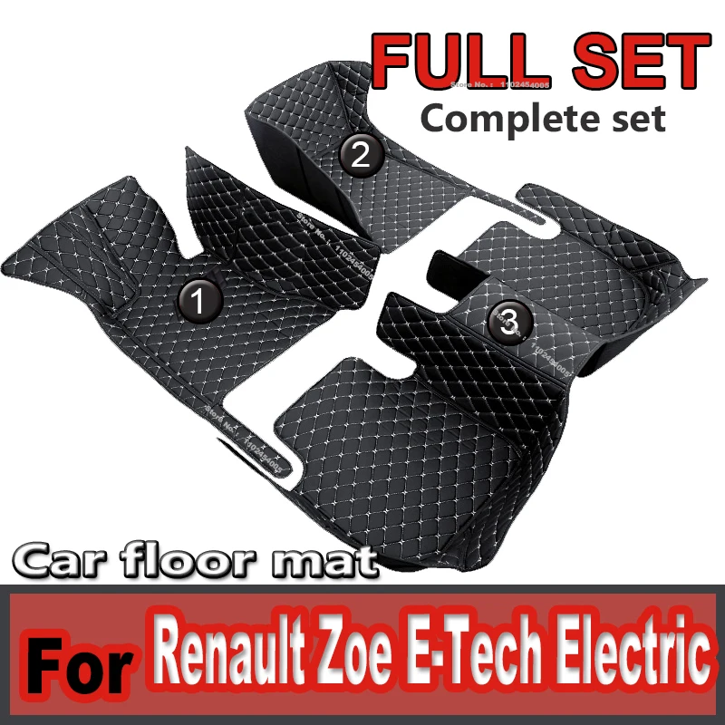 

Car floor mats for Renault Zoe E-Tech Electric 2012~2022 Interior Details Car Accessories Carpet