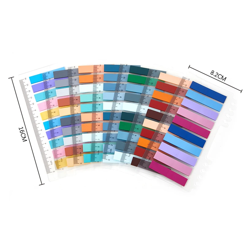Sticky Notes Bookmark Point It Marker Memo Sticker Paper Office School Supplies Stationery Index Self Adhesive Memo Pad