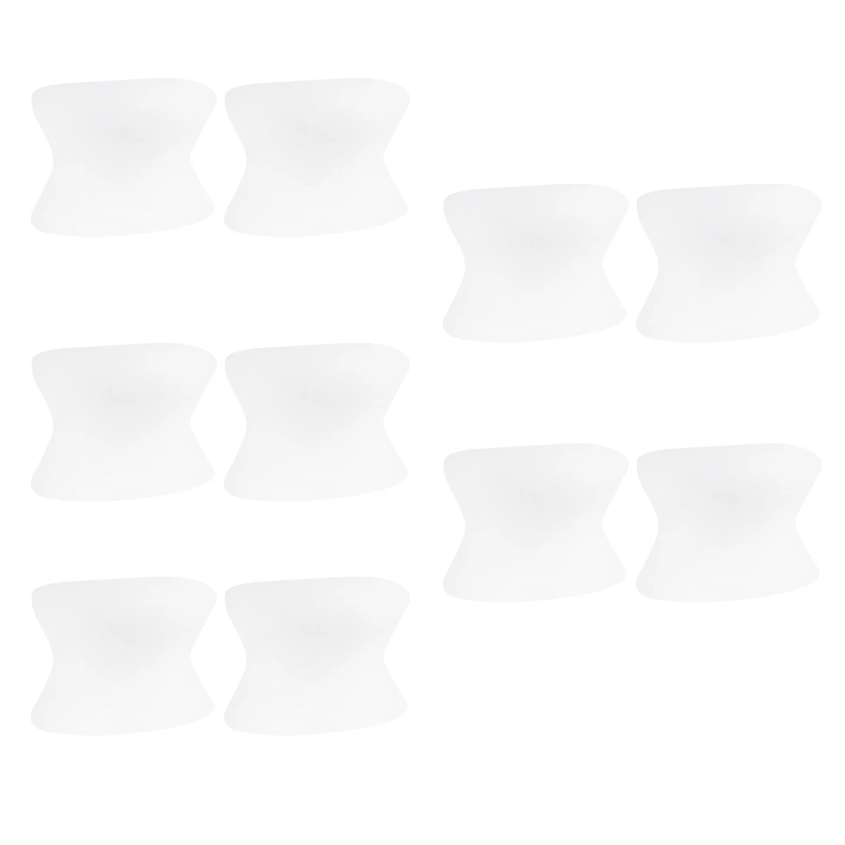 

5 Pairs Corrective Pad Feet Care Tool Bunion Relief Foot Corrector Toe Straightener Separators