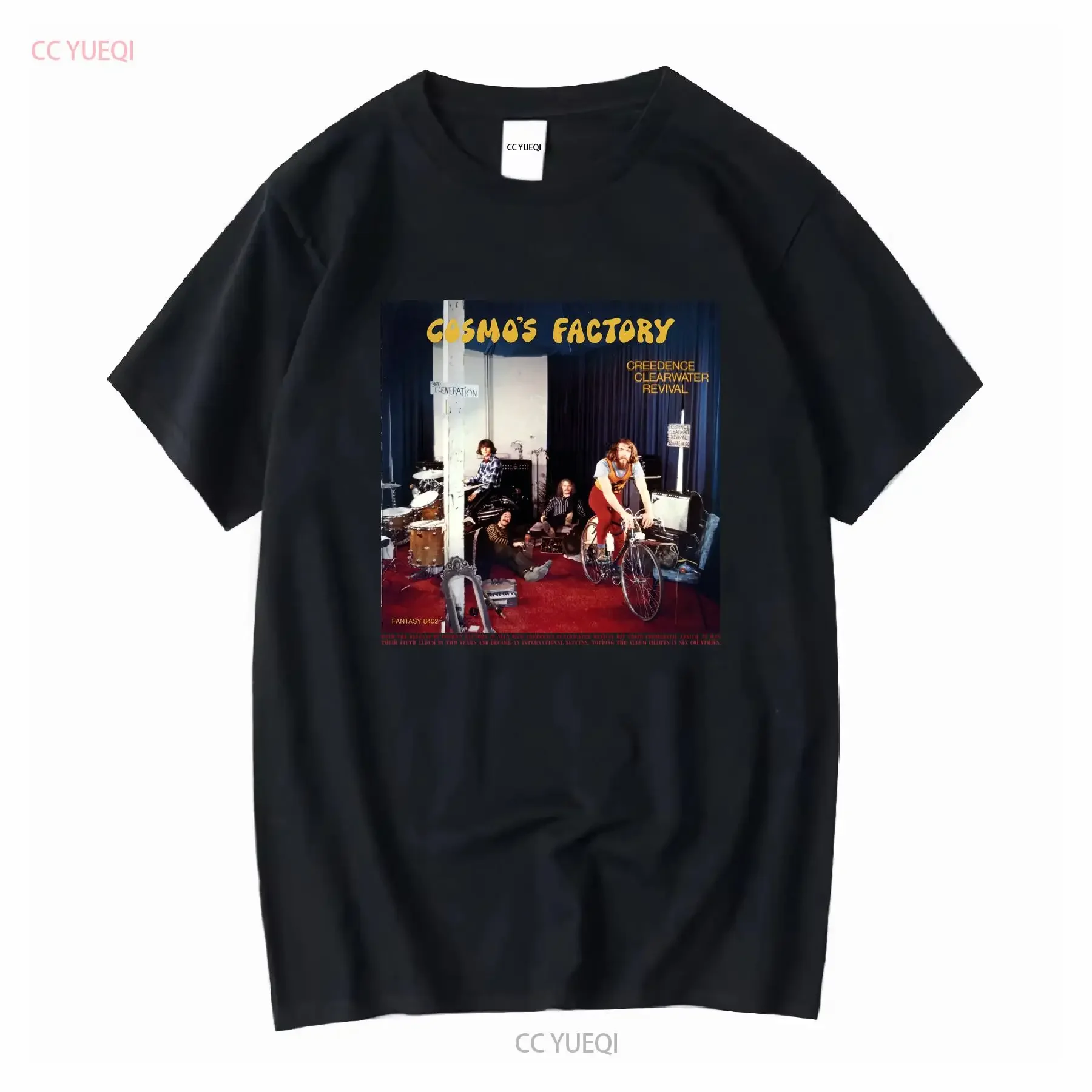 Credence Clearwater Revival T Shirt Size XL vintage Washed Slightly designer clothes Casual graphic Comfortable streetwear