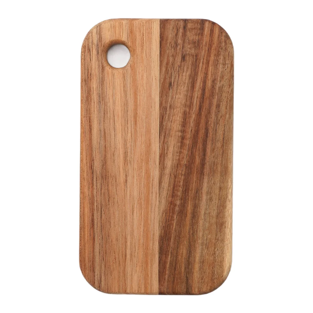 Uniform-Grain Wood Chopping Board Double-sided Mini-Fruit Cutting Board For Outdoor Cooking And Kitchen Task