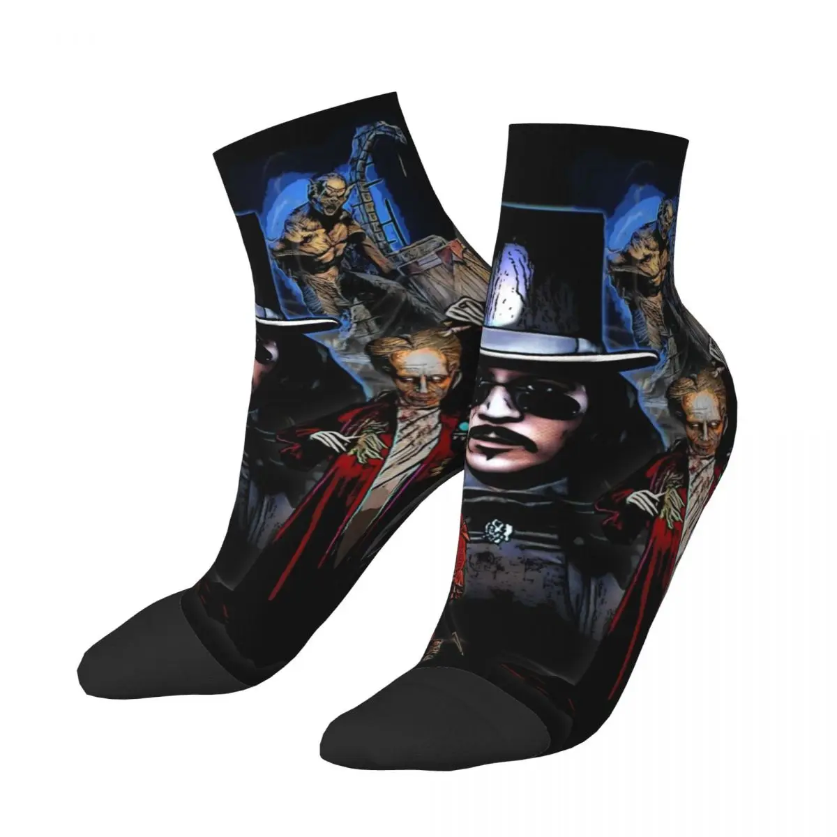 Bram Stokers Dracula Socks Harajuku Sweat Absorbing Stockings All Season Socks Accessories for Man's Woman's Gifts