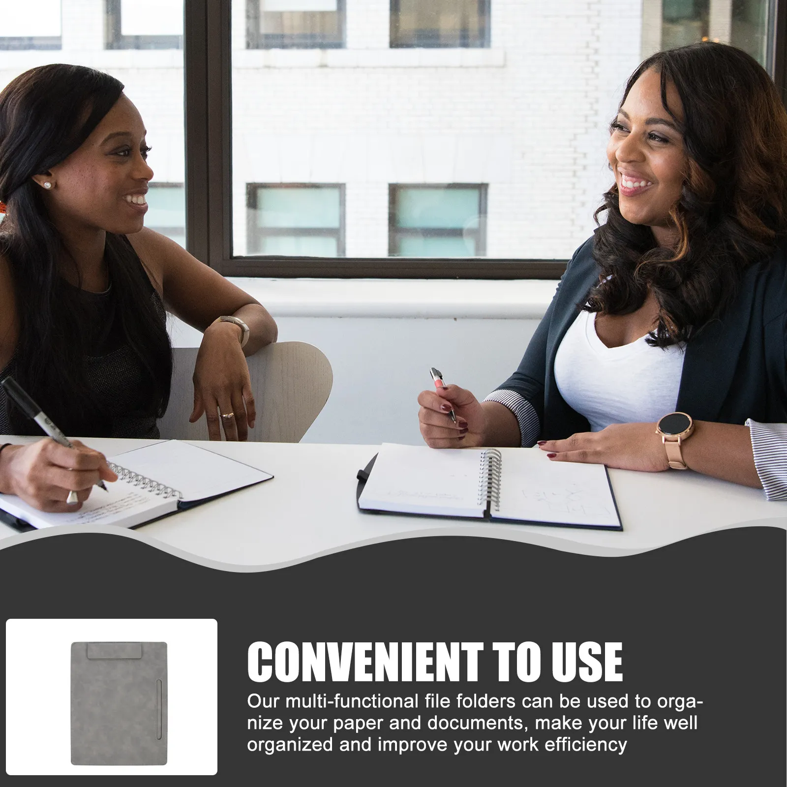 

Clipboard A4 Plastic Writing Folder Solid Lightweight Document Organizer Multifunctional Conference Paper Base Office School