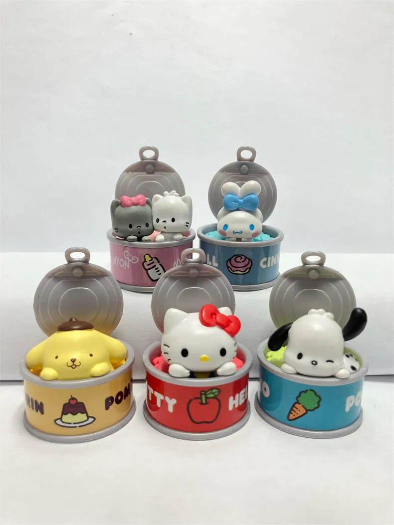 Neues Produkt auf Lager: KT Katzenfutter-Blindbox im niedlichen Pudding-Hund-Design, Cinnamoroll Desktop-Ornament, Überraschungsgeschenk für die Feiertage – Detail 6