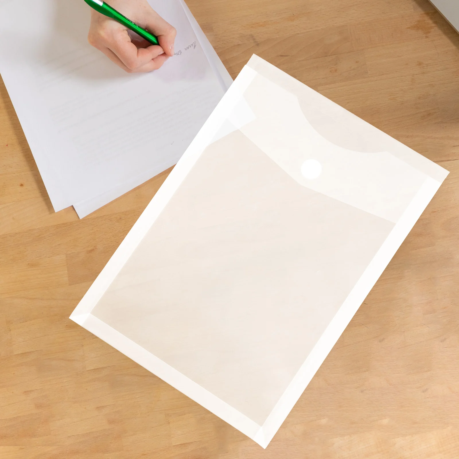 

10 шт. картонные сумки для хранения, цветные карманы для файлов, легкие папки для документов, кнопки с кнопкой, офисные школьные принадлежности, прозрачные