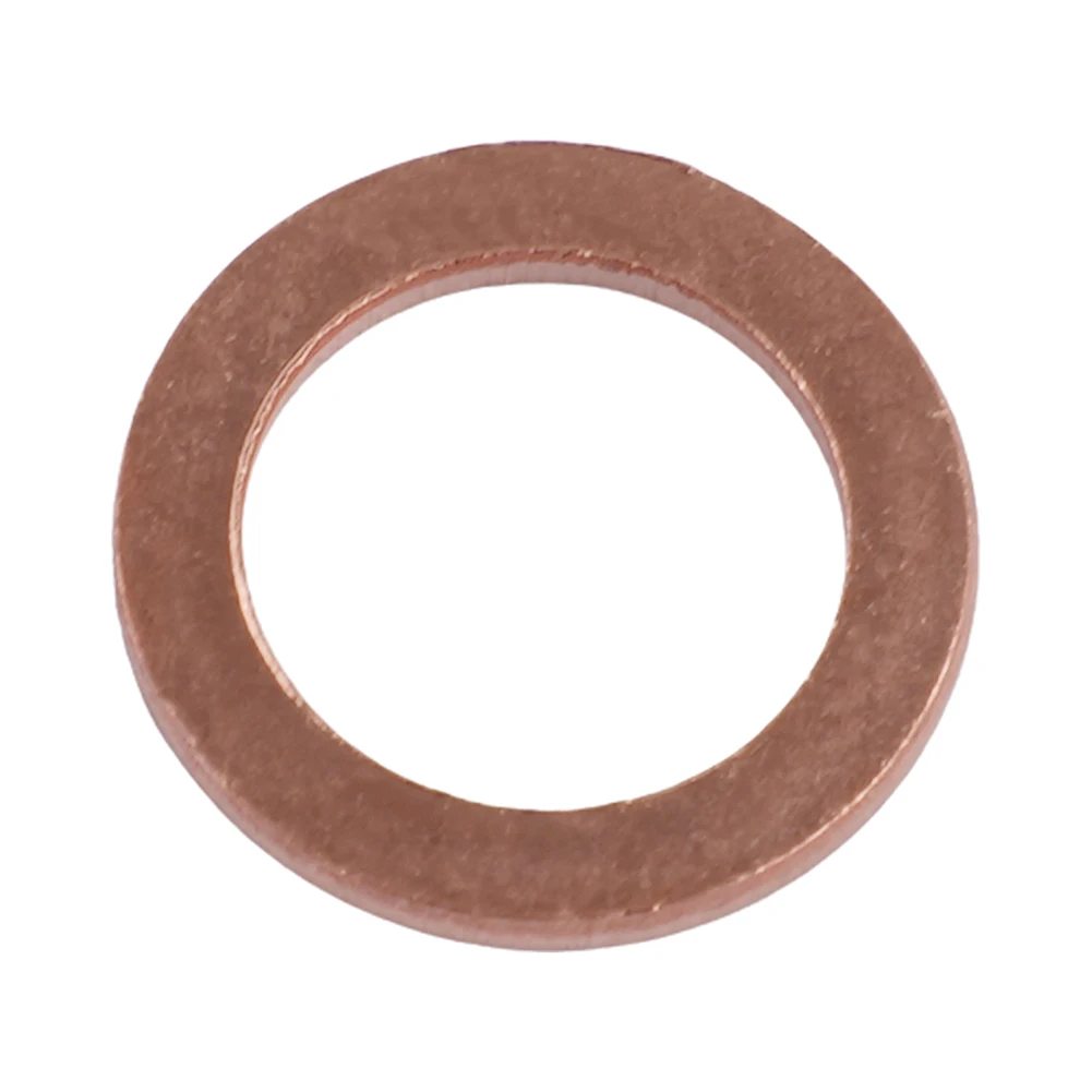Seal Assortment Kit Copper Washers 130x68x22mm Copper Flat Ring M4/M5/M6/M8/M10/M12/M14 Solid For Machinery For Marine