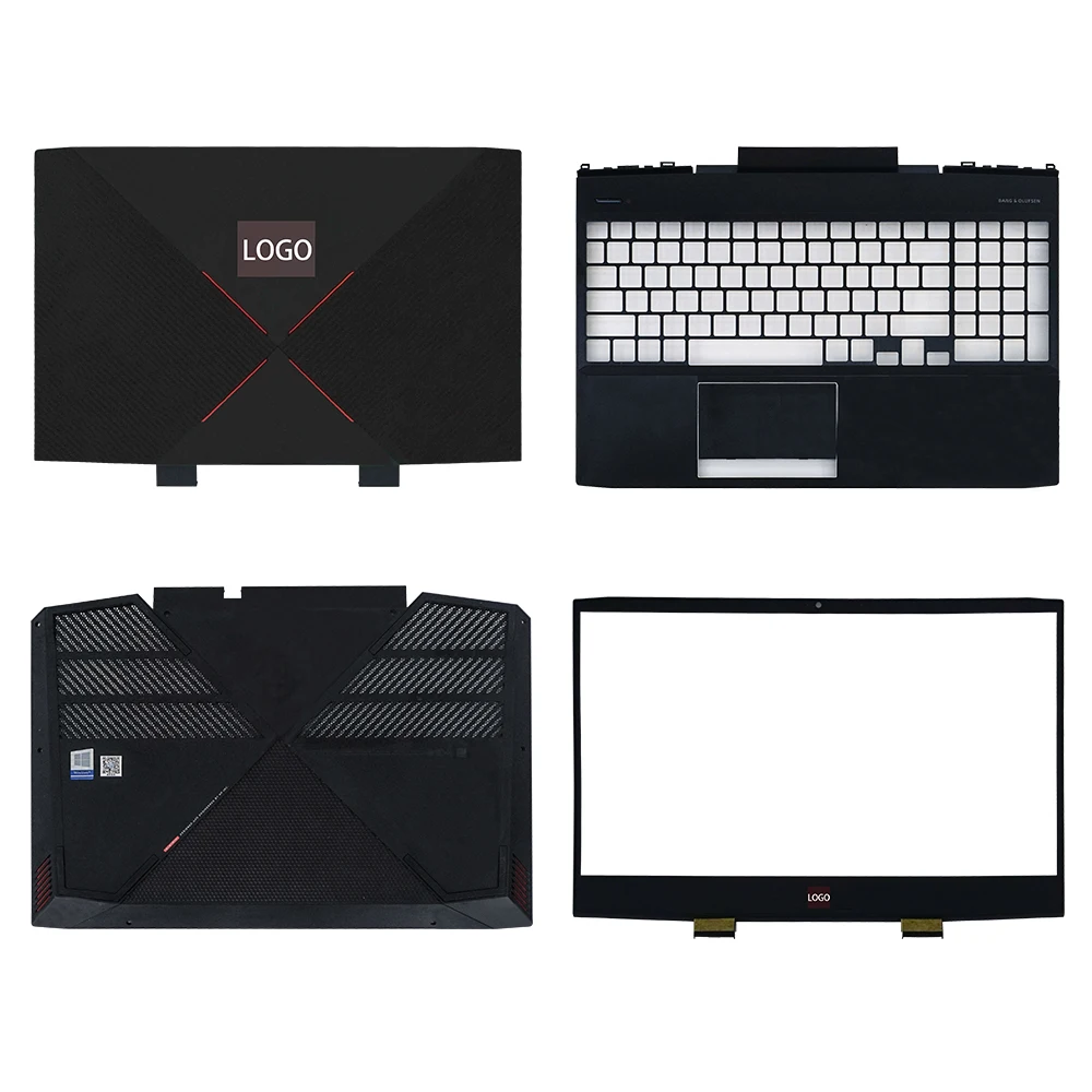 Новый ноутбук для HP Omen 4/5 15-DC TPN-Q211, воздуховыпускное отверстие, новая крышка охлаждения, подставка, детали для замены радиатора ноутбука, правая и левая