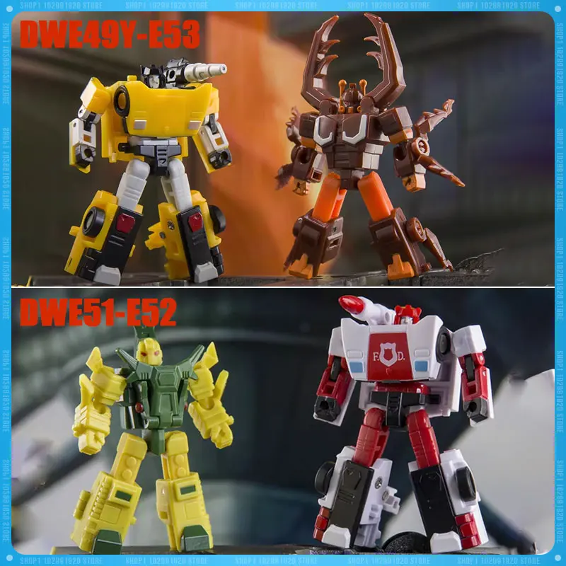 新しいドクター・ウー変身 DWE49Y-E53 DWE51-E52 スーツ小型アクションフィギュアモデル像グッズ誕生日おもちゃギフト