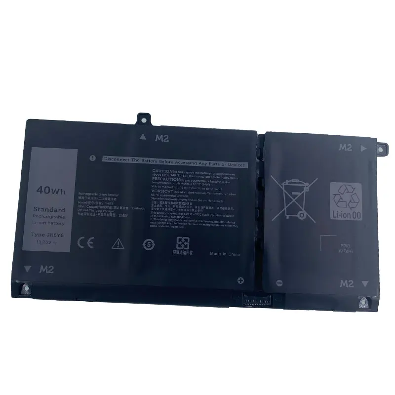 Imagem -03 - Dxt-nova Bateria de Laptop Jk6y6 para Dell Latitude 410 3510 Tystro 5300 5401 5402 5501 5502 Inspiron 5301g Cf5rh 1125 v