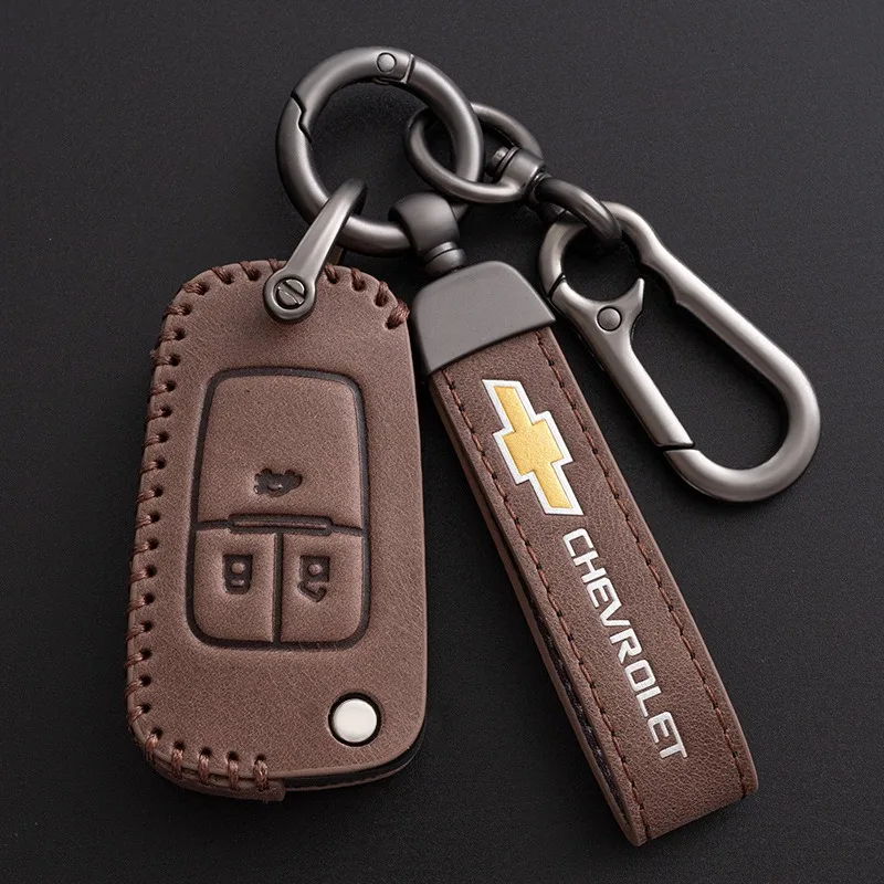 Car Key Case Cover Shell Holder For Chevrolet Chevy Cruze Aveo Trax Sail Malibu Captiva Prism Spark Epica Lova Auto Accessories