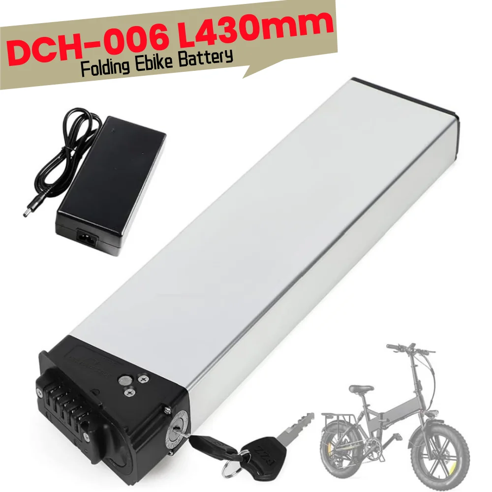 

18650 New 48V 10.4Ah/12.8Ah/13.6Ah/14Ah Replacement Battery for LO26/20LVXD30/LAFLY X3/X5 Motor Foldable+2A charger.