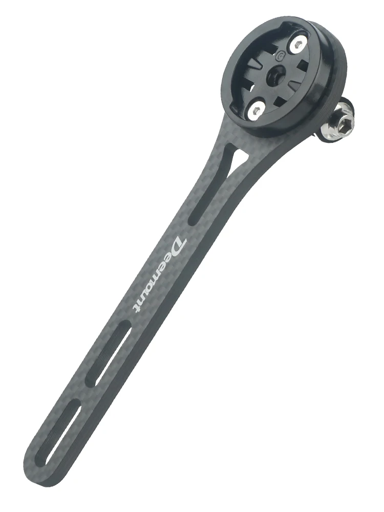 AliExpress DEEMOUNT Deemount Bike Carbon Fiber Computer Bracket Speedometer Headlight Mount Stand for Garmin/Wahoo/Gopro/Insta360/DJI Sports Camera