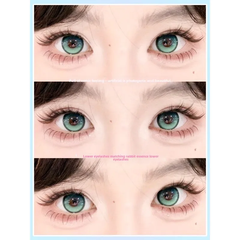 Dream Deer Cola Livre Coelho de Nove Caudas Estilo Grosso Coelho Zorro Unpicky Eye Cílios Postiços