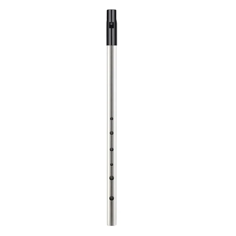 C Key Irish Whistle, 6Hole Flute Instrument, Tin Penny Whistle for Prelude, Professional Craftsmanship, Breath Sensitive