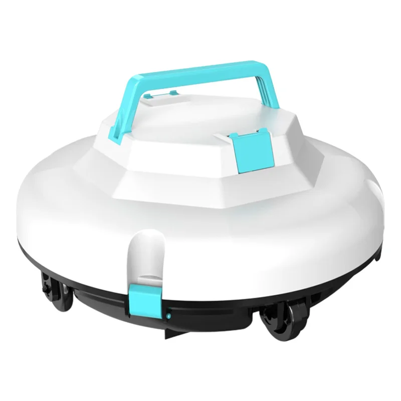 

Factory New Intelligent Wireless Pool Cleaning Robot Pool Suction Machine Dual Motor Strong