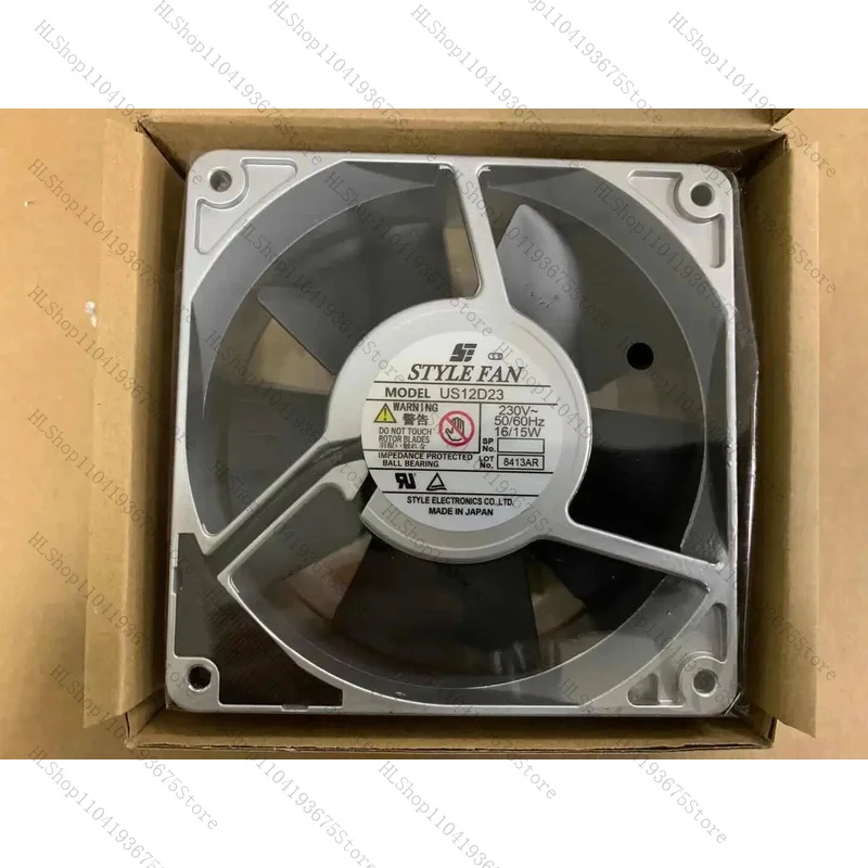 

US12D23 12038 230V 16 / 15W aluminum machine cooling fan for STYLE FAN