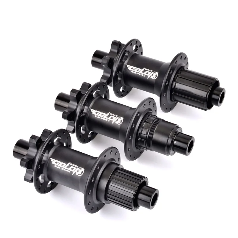 GOLDIX GDX370 Ratchet 36T Compatible SHIMANO SRAM ARCZTTO Disc Brake Mountain Road Bike Hub 28 Hole Support 8/9/10/11/12 Speed