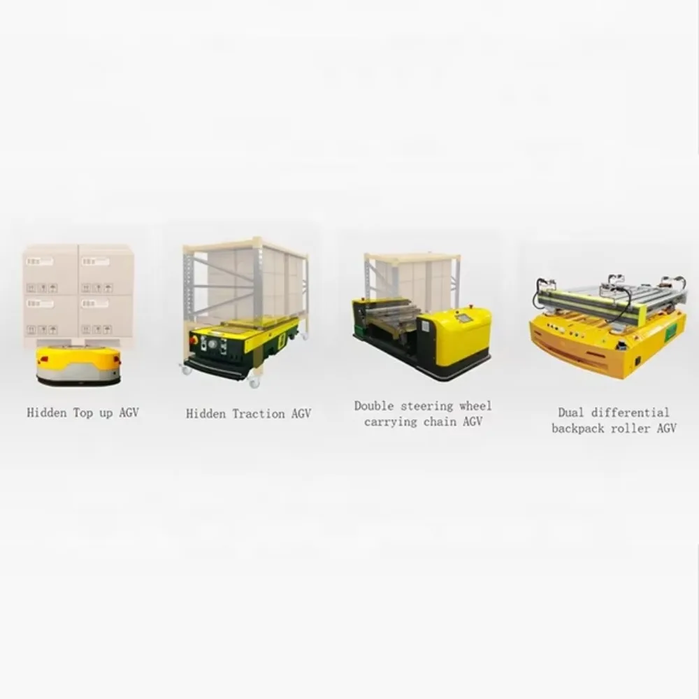 AGV AMR Robot Automated Guided Vehicle Autonomous Mobile Robot for Warehouse Material Handling Logistics