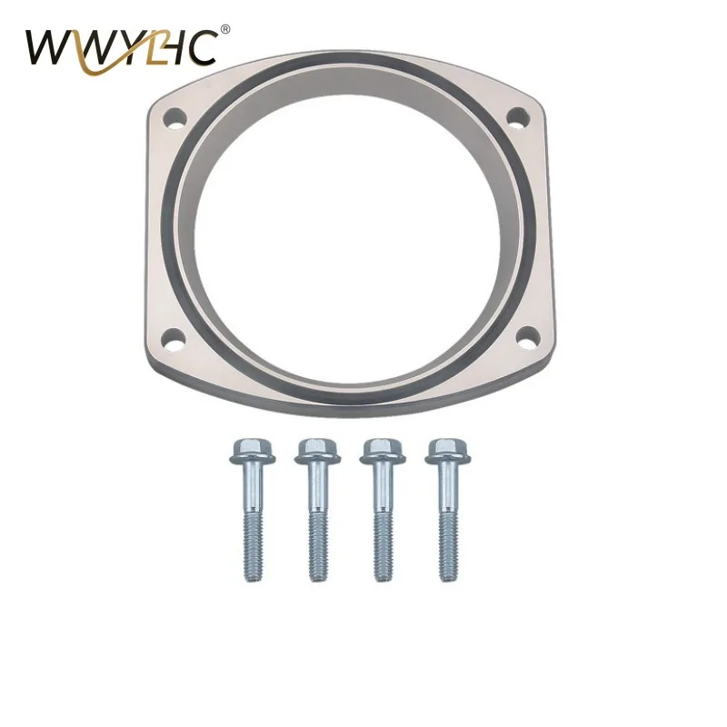 Suitable for LS 4 Bolt Throttle Body Adapter -92mm Intake Manifold To 102mm Throttle Body