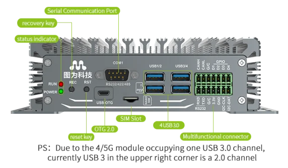 Nvidia Jetson Orin Nano Core Board 34TOPS 4GB 256 SSD Robotic AI Edge أجهزة الحوسبة حافة الحوسبة بوابة AI