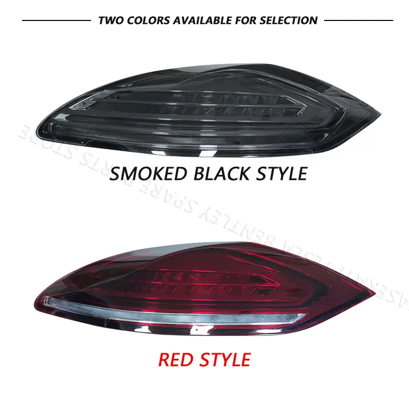 Tylne światła LED do Porsche Panamera 970.1 2010-2012, ulepszenie do modelu 2022, kierunkowskazy, tylne lampy Plug and Play, dynamiczne, płynące światła DRL. — zdjęcie 6