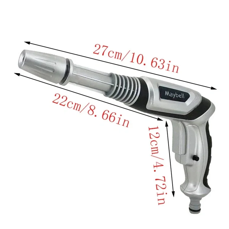 Regulowana wysokiej myjka ciśnieniowa, metalowa dysza do nawadniania, na nawadnianie ogrodu, narzędzia ogrodnicze 。