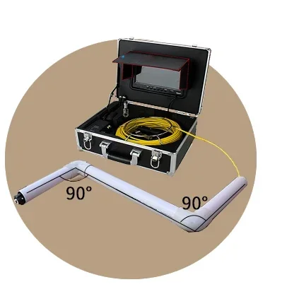 

WP90A 20M Yellow Cable Pipe Inspection Camera Drain Sewer Camera Industrial Endoscope Waterproof Drain Pipe Inspection Camera