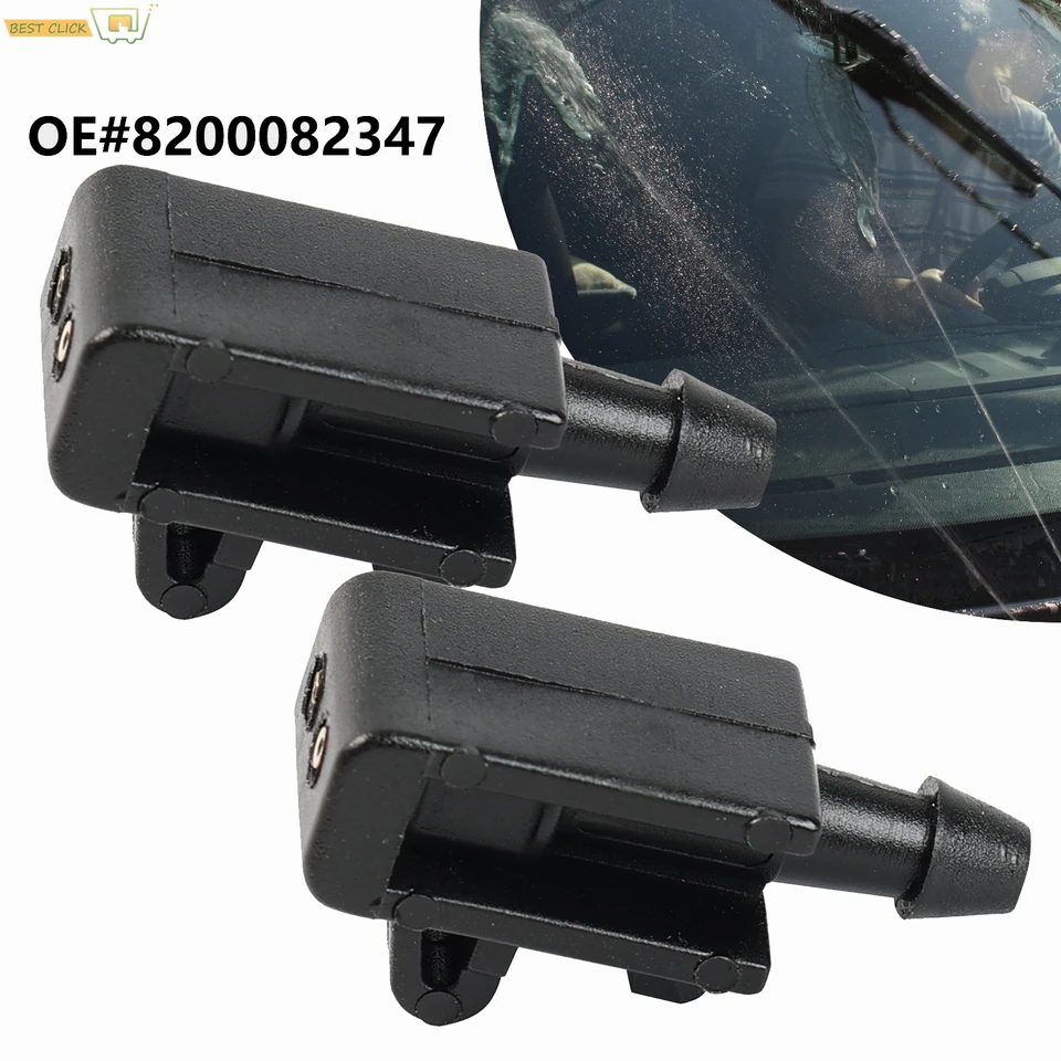 Misima Windshield Windscreen Wiper Washer Nozzles Jet Set For