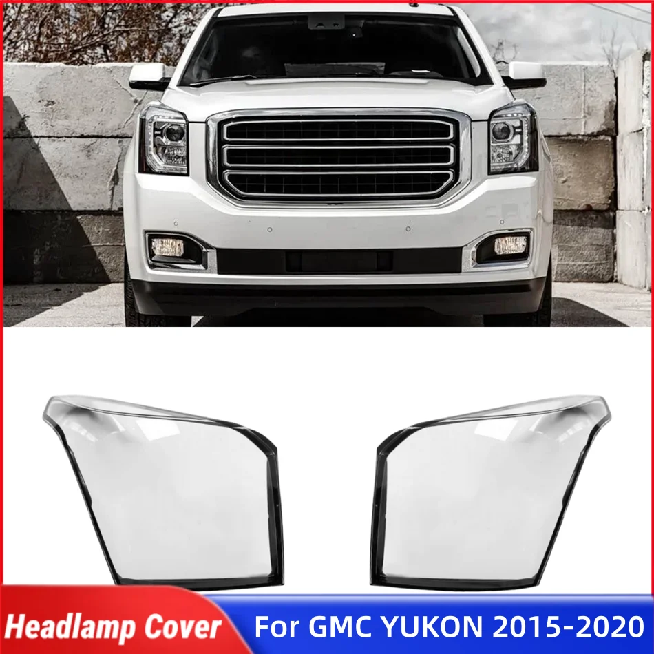 

Для GMC YUKON 2015 2016 2017 2018 2019 2020 автомобильные товары абажур абажур передняя фара автомобиля крышка объектива огни Shell