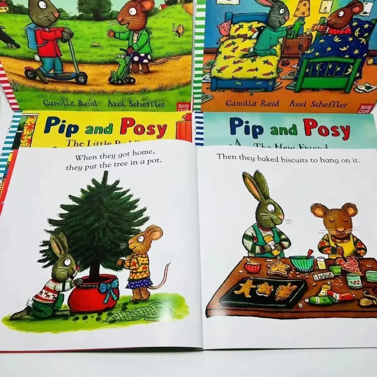 Percy y Pip series Pip y Posy 10 libros educativos para la primera infancia en inglés