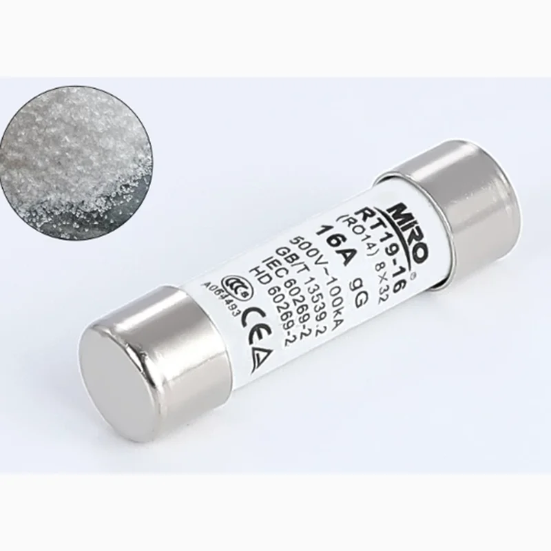 10pcs 8.5 * 31.5 gF1 RT19-16 gG RO14 R014 8.5x31.5 500V core ceramic fuse tube fuse core 1A 2A 3A 4A 5A 6A 8A 16A 20A