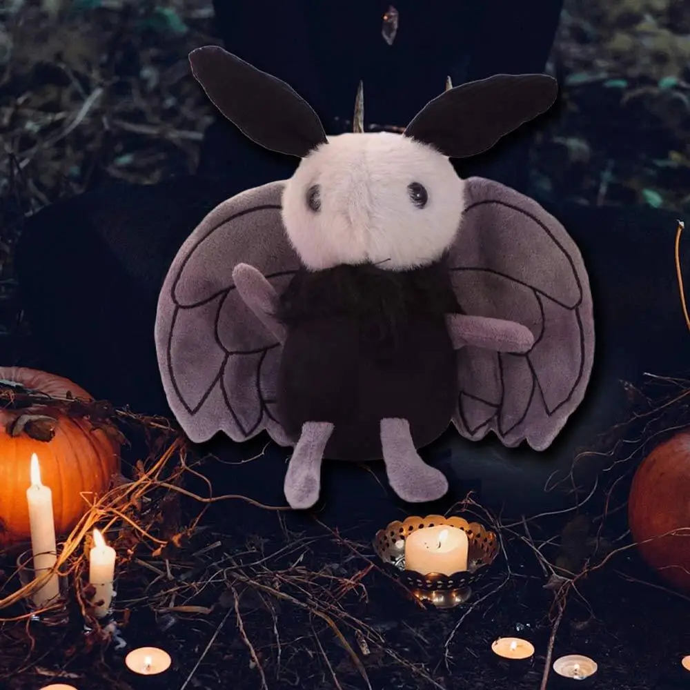 

Cute Cotton Mothman Plush Doll Soft Cartoon Halloween Plush Toy Funny Washable Festival Theme