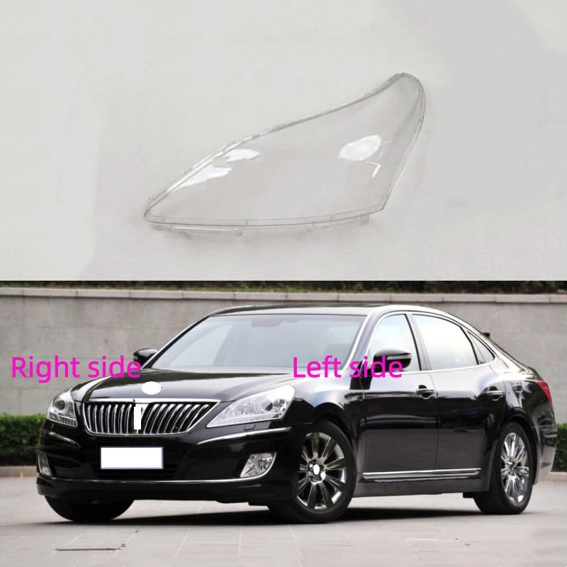 For Hyundai Equus Centennial 2009 2010 2011 2012-2015 Car Headlight Shell Headlamp Lens Cover Replace Lamp Shade Headlamp Glass