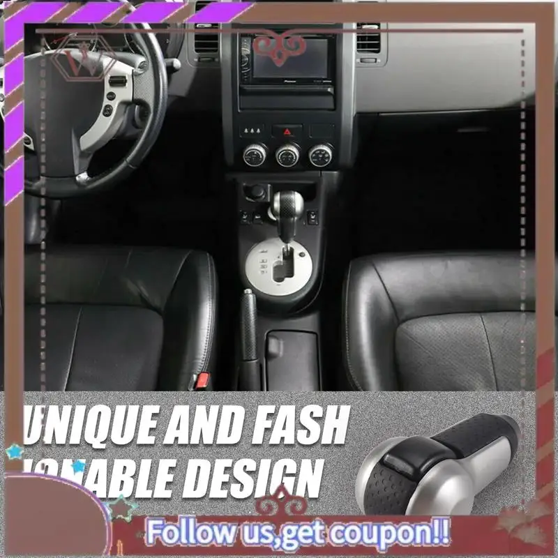 

A57E-AT Gear Shift Knob Shifter Lever Handle Gear Knob For Nissan X-Trail T31 Qashqai J10 Rogue 2008-2015