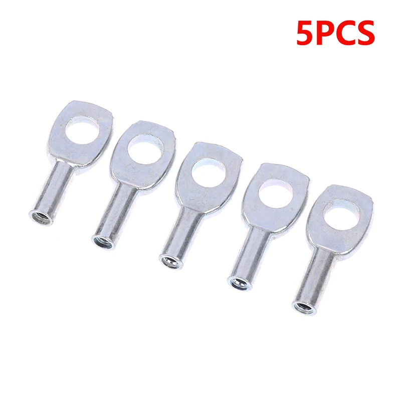 【New】5 PCS Gym Cable Steel Wire Rope Accessories Cable Machine Fitness Equipment Exercise Metal Limit Ball Terminals Gasket