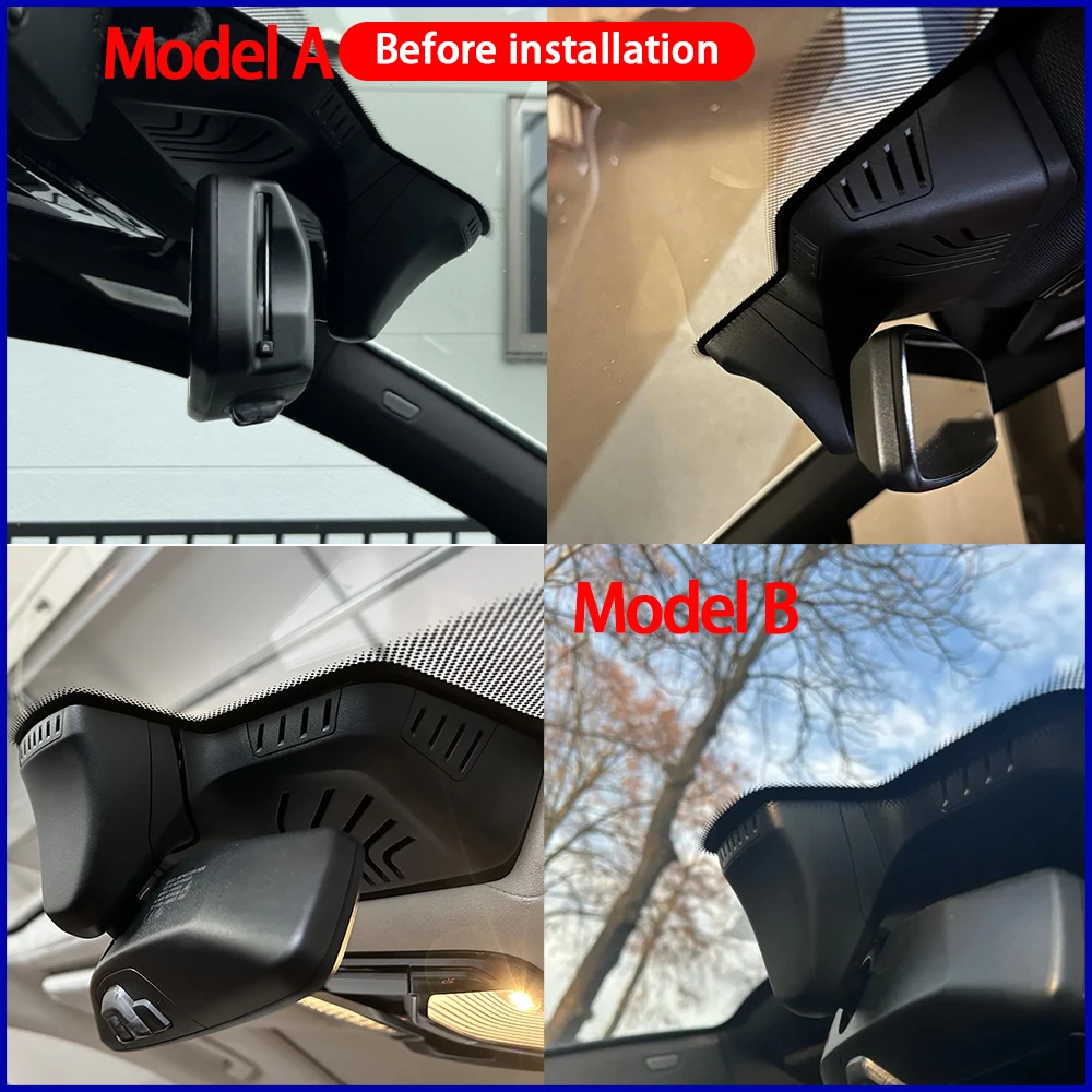 ZJCGO 4K Car DVR Dash Cam Wifi Front Rear Camera 24h Monitor for Rolls Royce Cullinan Phantom 2017 2018 2019 2020 2021 2022 2023