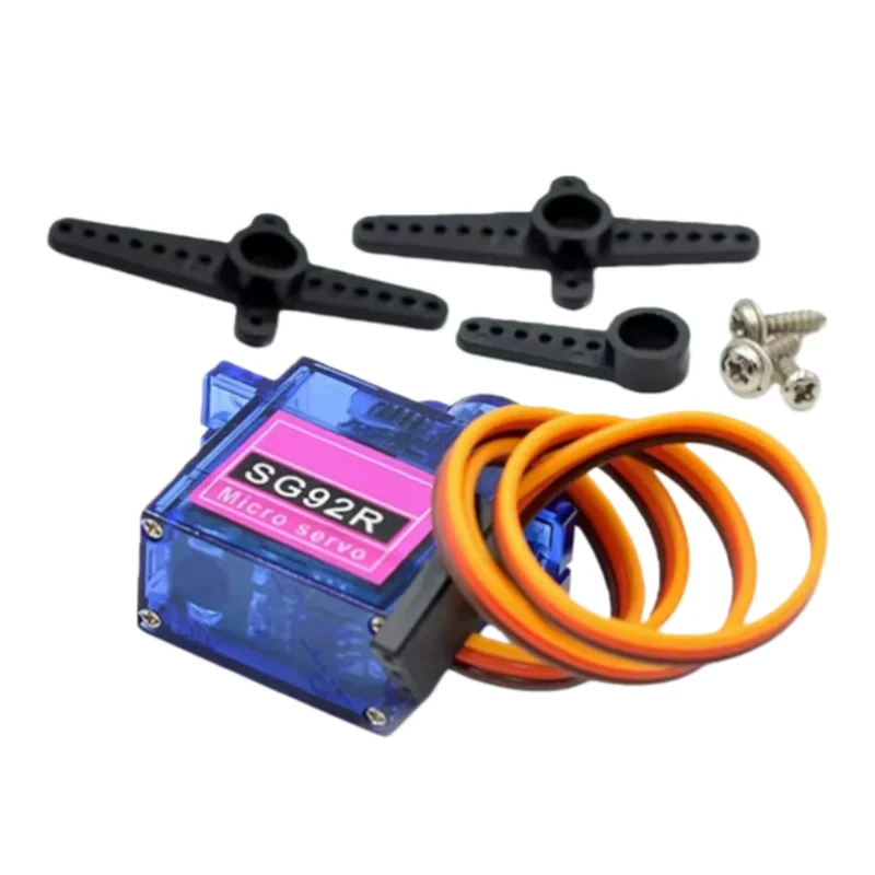 

Модель сервопривода самолета, новая модель SG92R 9g, маленький сервопривод/SG92R, двигатель 2,5 кг/4,8 В 90–180 °
