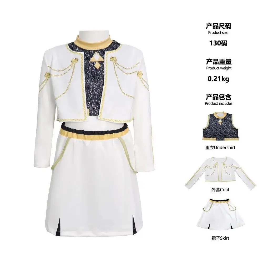 Disfraz Guerreras رومي زوي ميرا حفلة فتاة تأثيري حلي الاطفال الزي سترة KPDH KDPop الصيد زي المغني تأثيري