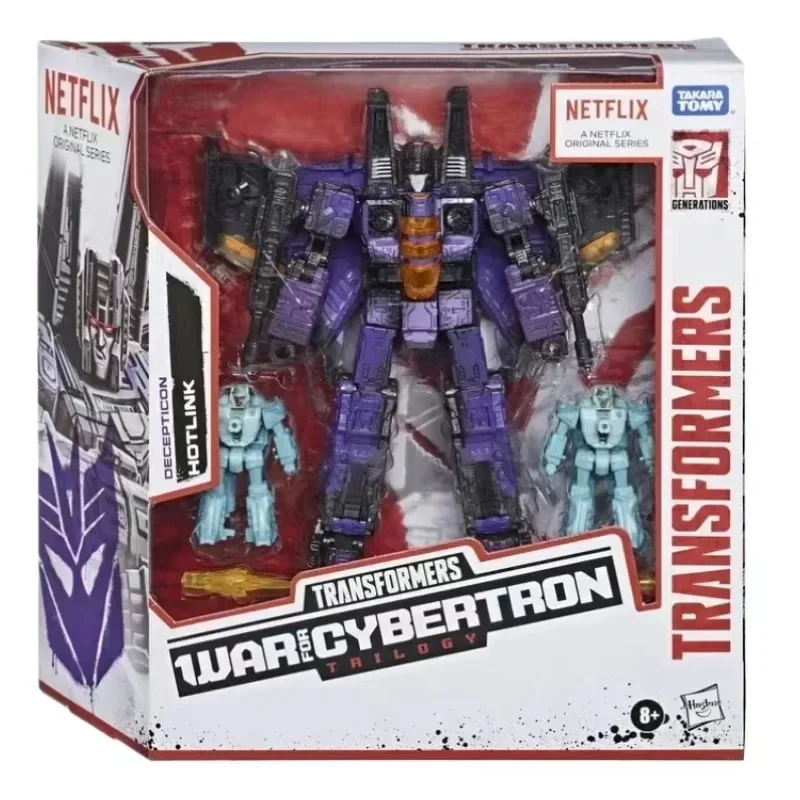 In Stock Takara Tomy Transformers G Series Netflix Hotlink Set Collect Action Figure Anime Robot Model Car Gifts