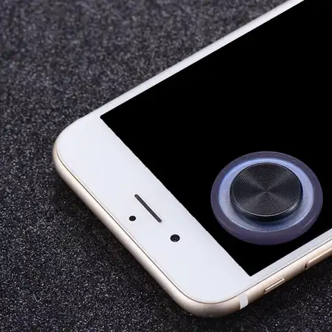 Round Game Joystick Universal Mobile Phone Rocker For Iphone Android Metal Button Controller Smartphone Suction Cup Gamepad