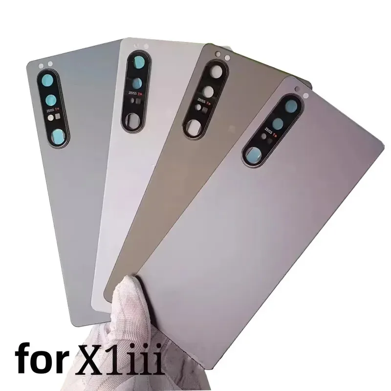 

Mobile Phone Back Cover Case Glass Replacement For Sony Xperia 1III XQ-BC72 X1iii Mark3 Rear Housing Case