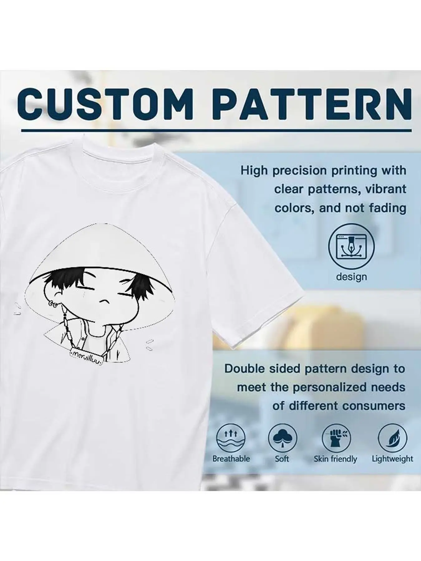 Cute Anime Boy Graphic T Shirt Women Fashion Short Sleeve Plus Size Elastic Tee Casual Kawaii Cartoon Printed Oversized Soft Cotton Top view 3