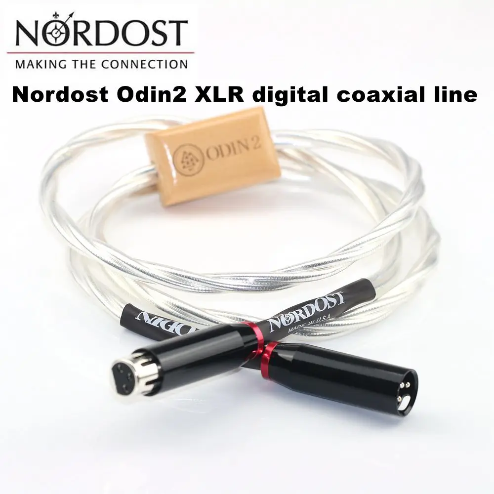 

Hifi Audio Nordost Odin 2 110Ohm XLR Balance Coaxial Digital AES/EBU Interconnect Cable Coaxial audio cable