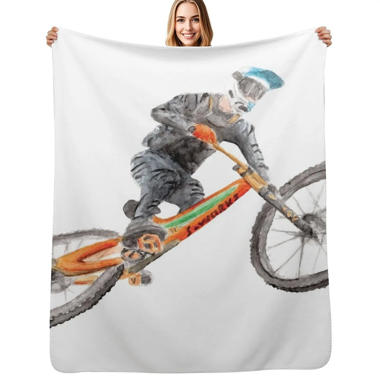 Fabio Wibmer Throw Blanket for winter cosplay anime Single For Baby Bed covers Beach Blankets