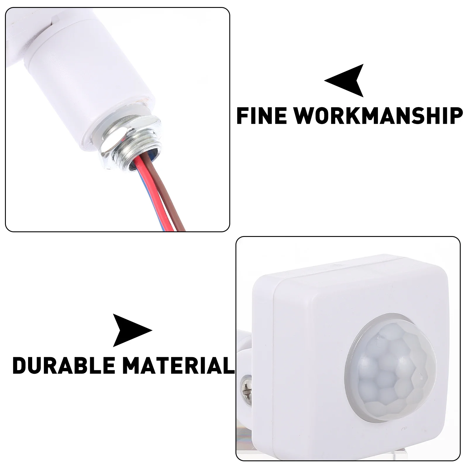 

Infrared Wall Lights LED Security Motion ABS Metal 160 Degree 1 8 2 5m Auto Dark Detection Stairs