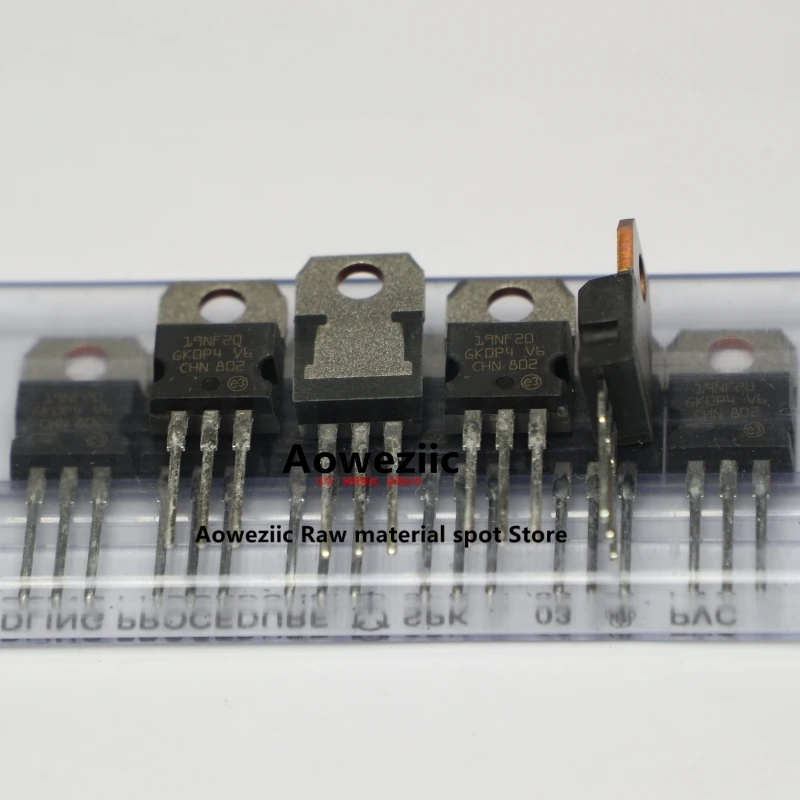 Aoweziic-transistor importado e original, STP100NF04, STP140NF55, P140NF55, STP17NF25, P17NF25, STP19NF20, 19NF20, TO-220, 100% novo